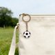 thumbnail image 1 of Llavero metálico de recuerdo periférico de fútbol, colgante para bolso de coche, adorno de metal, 1 of 6