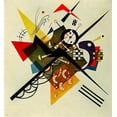 thumbnail image 2 of Kandinsky, Wassily 15x16 Gold Ornate Wood Framed with Double Matting Museum Art Print Titled - On White-no.253 1923, 2 of 4