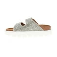 thumbnail image 3 of Corkys Womens Rumor Has It Rhinestone Footbed Platform Slide  Casual Shoes, 3 of 5