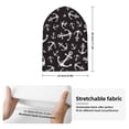 thumbnail image 2 of Lsque Anchors Pattern Knitted Beanie, Unisex Winter Hat, Knit Hat Winter Beanies Thick Fisherman Beanies Cuffed Plain Skull Caps, 2 of 6