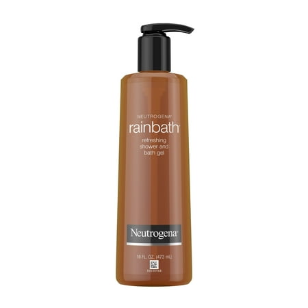 Neutrogena Rainbath Refreshing and Cleansing Shower and Bath Gel, Moisturizing Body Wash and Shaving Gel with Clean Rinsing Lather, Original Scent, 16 fl. oz
