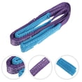 thumbnail image 4 of 1 Ton Lift Sling Strap Heavy Duty Flat Lift Sling Lifting Strap Winch Strap, 4 of 9