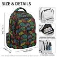 thumbnail image 7 of KUIFORTI Colorful Tractor Boys Backpack Lightweight Kids School Bag Multiple Organizer Pockets Comfortable Suitable for Elementary Primary Middle, 7 of 7