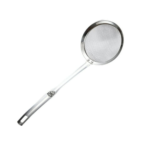 

Mittory Stainless Steel Oil Scoop Oil Separator Filter Scoop Oil Residue Oil Fine Mesh Screen Trendy SILVER #4398