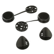 (2 pack) Power Acoustik NB-18 Super Tweeter Pair, 200W Peak Audio Capacity, Niobium Micro Dome Car Audio Tweeters
