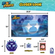 Blox Fruits – Collector Bundle: Diamond | Mystery Plush, 2 Minifigures, 2 DLC Tokens, Cards, Poster & More | 11 Items Total | Officially Licensed