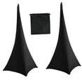 thumbnail image 1 of 2 fundas elásticas para trípode con soporte de altavoz y bolsa de almacenamiento. Fundas elásticas para altavoces de DJ, ideales para bodas y para, 1 of 9