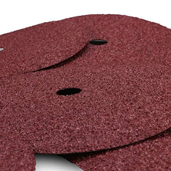 BHA Aluminum Oxide Resin Fiber Sanding and Grinding Discs, 9” x 7/8” Arbor Hole - 25 Pack (36 Grit)