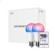 thumbnail image 1 of Bearachild Bombilla inteligente RGB de tres modos 9W 110V WiFi Bombilla que cambia de color Bombilla de control de voz Bluetooth 0-800LM 2700-5600K Bombilla Iluminación novedosa No.1 Bearachild HA025152-01, 1 of 1
