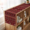 thumbnail image 6 of Table Runners 120 Inches Long Dress Scarves, Red Boho Southwestern Farmhouse Coffee/Dining/Kitchen Table Runner for Living Room, Farmhouse Aztec Tribe Ethnic Motifs 13x120 Inch, 6 of 9