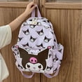 thumbnail image 2 of Kuromi-mochila Kawaii Sanrio Hello Kitty para estudiantes, morral escolar de alta capacidad para guardería, regalo de Cinnamoroll, 2 of 4