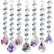 thumbnail image 1 of Bewildely Paquete de 7 colgantes de cristal Sun Catcher Window DIY Wedding Hanging Bead Ornament Garden Outdoor con gancho Decoración del hogar Bewildely HA062261-00B, 1 of 6