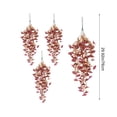 thumbnail image 3 of 4-Pack Morning Glory Hanging Plants, 30in Artificial Flower Vines for Indoor, Outdoor, and Balcony Decor, 3 of 6