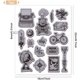 thumbnail image 3 of Sello de goma con diseño de tren de insectos retro, 8,7 x 7 pulgadas, con diseño de bicicleta, mariposa, abeja, sellos de EVA, sello de relieve, sellos de goma, 3 of 9