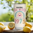 thumbnail image 6 of 1975 Birthday Gift for 50 Year Old Woman, 50th Birthday Gifts for Women Her, 1975 Birthday Tumbler 20oz，Turning 50 Year Old Gifts for Women, 6 of 6