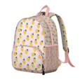 thumbnail image 2 of Yellow Lemon Pattern Backpack, Stylish Fruit Print School Bag, Summer Fresh Vibe, Lightweight and Durable for Daily Use, 2 of 6