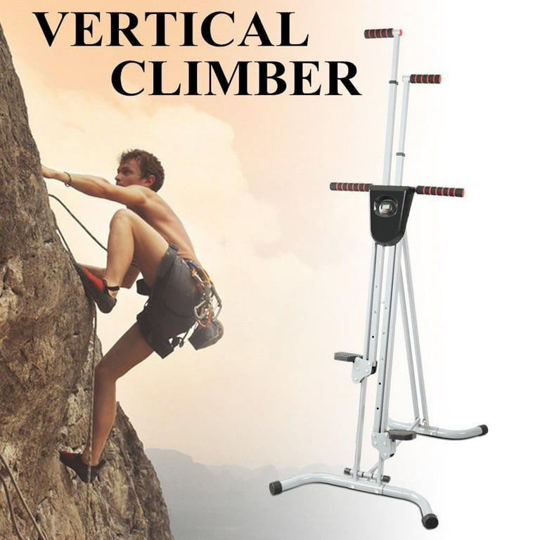 Brrnoo Steel Frame Heavy Duty Vertical Climber Fitness Climbing
