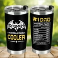 thumbnail image 2 of Gifts for Dad, Dad Tumbler with Lid Stainless Steel, Dad Travel Coffee Mug, Dad Drinking Cup, Father Day Gifts\u2026, 2 of 6