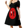 thumbnail image 1 of Vestido de manga corta de Pulp Fiction, vestido de vendaje, vestidos, 1 of 8