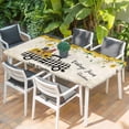 thumbnail image 2 of Country Kitchen Sunflowers Table Cloths for 3 Foot Rectangle Tables, Rustic Truck Vintage Farmhouse Patio Waterproof Elastic Fitted Tablecloths, Washable Rectangular Table Cover for Camping, 2 of 8