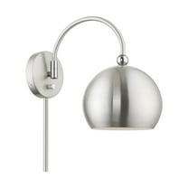 Livex Lighting - Stockton - 1 Light Swing Arm Wall Sconce In Industrial