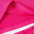 thumbnail image 6 of ZACPNCV Girls 2 Piece Outfit Summer Short Sleeve Tops and Paperbag Waist Shorts Set Cute Clothing Hot Pink 3-4 Years, 6 of 9