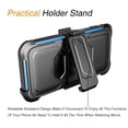 thumbnail image 3 of Galaxy S7 Case,Galaxy S7 Sturdy Case, [Built-in Screen Protector] Shock Absorbing Holster Locking Belt Clip Defender Heavy Case Cover For Samsung Galaxy S7 S VII G930 GS7 All Carriers, 3 of 4