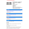 thumbnail image 2 of Front Brake Pad Set - Compatible with 2006 - 2015, 2017 - 2022 Nissan Armada 2007 2008 2009 2010 2011 2012 2013 2014 2018 2019 2020 2021, 2 of 2
