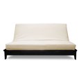 thumbnail image 2 of Premium Cotton/Polyester Futon Cover by Prestige Furnishings - Solid Collection - Solid Natural - King Size (78" x 80"), 2 of 6