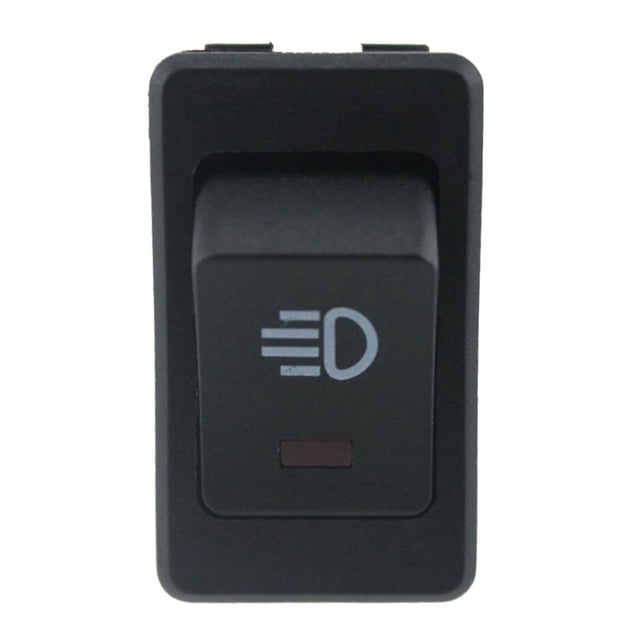 Interruptor Basculante Antiniebla 12 V 35 A 4 Pines Con LED para Tablero Camión Coche (rojo)