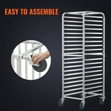 BENTISM 20-Tier Commercial Bakery Rack with Large Cookie Holder ...