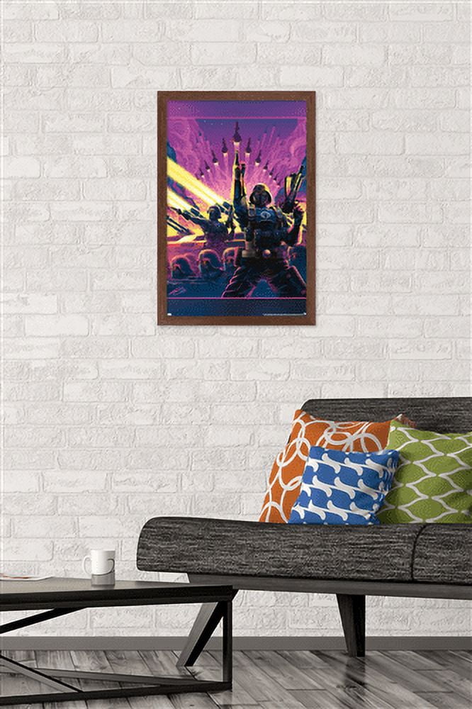 G.I. Joe - Cobra Officer Wall Poster, 14.725" x 22.375", Framed