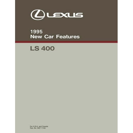 Bishko OEM Repair Maintenance Shop Manual Bound for Lexus LS 400 New Car Features (Best New Manual Cars)