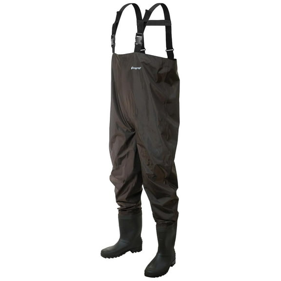 Men's Rana II PVC Waterproof Fishing Bootfoot Chest Wader for Fishing Cleated 10