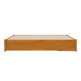 thumbnail image 4 of Barcelona King Panel Platform Bed with 2 Storage Drawers in Light Toffee, 4 of 5