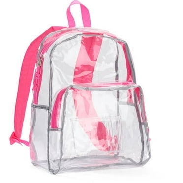 Eastsport Two-Compartment PVC Plastic Clear Backpack - Walmart.com