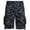 Black 24563, variant on Camo Cargo Shorts Mens Summer Outdoor Travel Shorts Cotton Breathable Hiking Shorts 7 Inch Belted Climbing Shorts