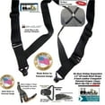 thumbnail image 3 of HoldUp Brand Specialty Series Black Airport Friendly Suspenders with Jumbo Gripper Clasp, 3 of 4