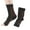 D, variant on Lroveb Compression Socks for Women Men Unisex Comfortable Ankle Socks Toeless Breathable Socks