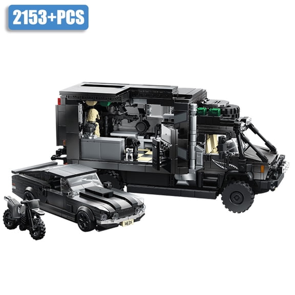Honchoes Motorcycle RV Car Building Set Compatible with Lego City Vehicle for Adults Boys 2135 Pcs