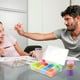 thumbnail image 5 of Juego de fichas de juego de borrado en seco, 100 unidades con caja de almacenamiento y toallitas, 5 of 7