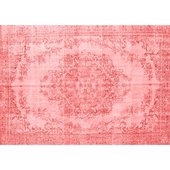 Ahgly Company Indoor Rectangle Persian Red Traditional Area Rugs, 5' x 7'