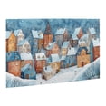thumbnail image 2 of 500 PCS Enchanting Winter Town Wooden jigsaw puzzles 500 pieces,Puzzles suitable for entertaining with family during holidays,Challenging Brain Exercise,Adults Puzzle,Vibrant Design, 2 of 6
