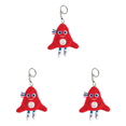thumbnail image 1 of Peggybyg Paris 2024 Mascot Phryge Decorative Keychain Backpack Pendant Car Keys Holder, 1 of 4