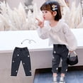 thumbnail image 3 of URMAGIC Baby Toddler Girl Daisy Stretch Denim Leggings Jeans 0-3 Years, 3 of 8