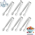 thumbnail image 2 of 6PCS Mini Small Tiny Tongs, 4.25Inch Stainless Steel Small Tongs for Serving Food, Kitchen 304stainless Steel, 2 of 6