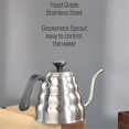 thumbnail image 1 of Coffee Kettle 1.2L Stainless Steel Pour over Coffee Pot Kettle Drip Kettle with Thermometer for Home Office Cafetera, 1 of 5