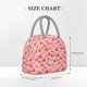 thumbnail image 2 of Fotbe Cute Mushroom1 Bolsa de Almuerzo con Estampado, Lonchera Aislada, Contenedor de Comida Reutilizable Tipo Cooler a Prueba de Fugas, 2 of 6
