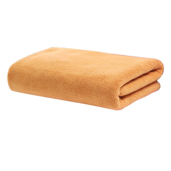 SLYNSHome Microfiber Small Bath Towels 11.8x27.5 inch Ultra Soft Super Absorbent Fast Drying Gold Body Towel for Shower, Gym