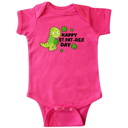 

Inktastic Happy St Pat-Rex Day with Dinosaur Gift Baby Boy or Baby Girl Bodysuit